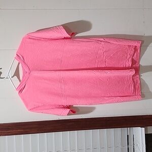 Pink V-neck Faded Glory